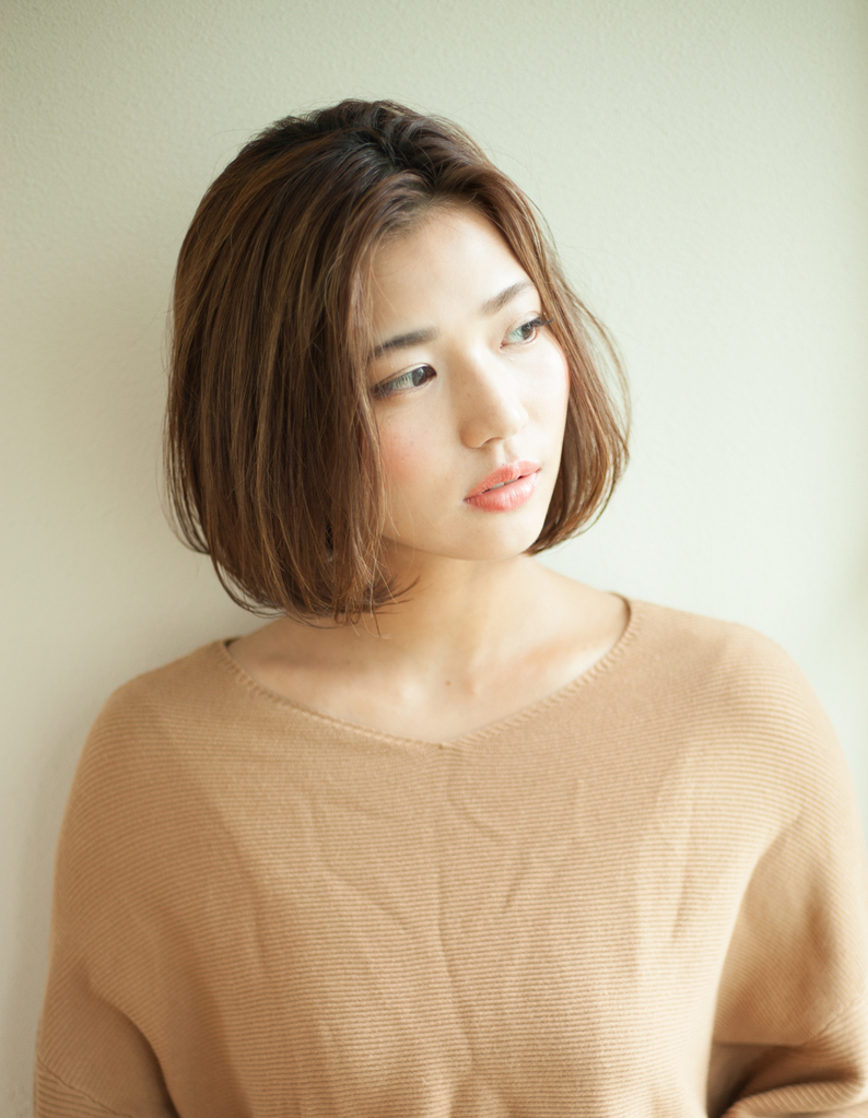 大人カジュアルボブ（NY32） ヘアカタログ・髪型・ヘアスタイルAFLOAT（アフロート）表参道・銀座・名古屋の美容室・美容院