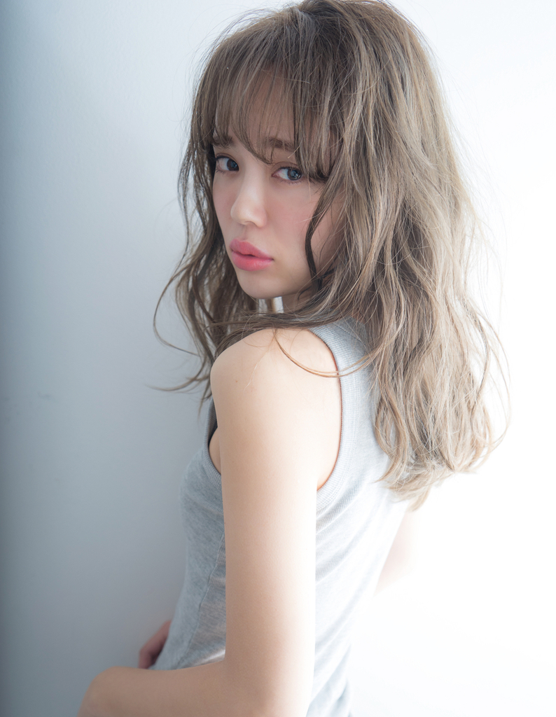 髪型 夏 カラー