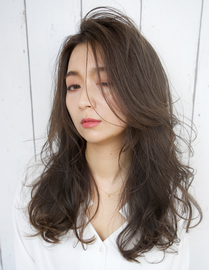 前髪なしロング（HY200) ヘアカタログ・髪型・ヘアスタイルAFLOAT（アフロート）表参道・銀座・名古屋の美容室・美容院