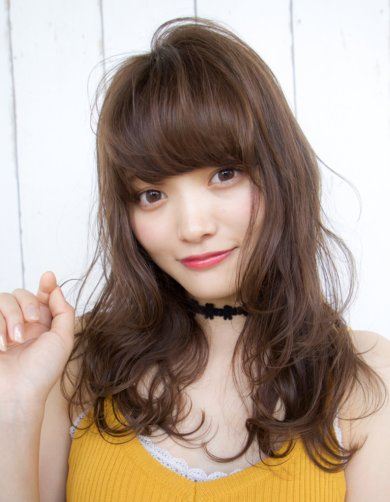 髪型 ふわふわ ロング