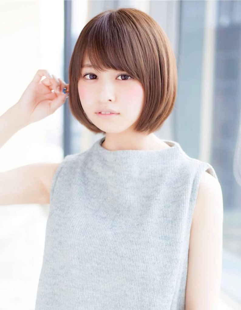 ナチュラルストレートショートボブ（YK−274） ヘアカタログ・髪型・ヘアスタイルAFLOAT（アフロート）表参道・銀座・名古屋の美容室・美容院